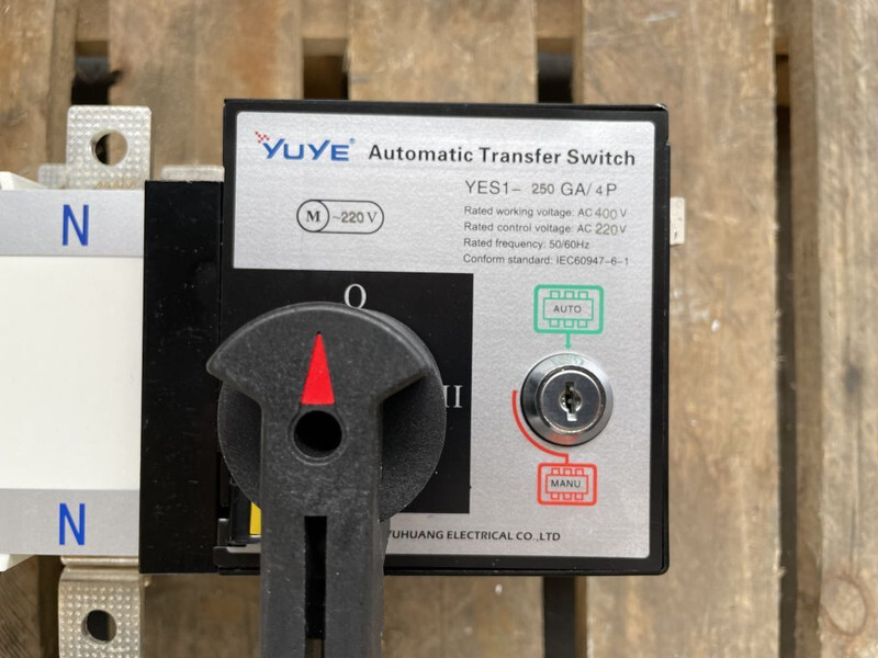 ATS Automatische Netovername 250 Ampere ATS - Electrical system for Construction machinery: picture 3 ATS Automatische Netovername 250 Ampere ATS - Electrical system for Construction machinery: picture 3