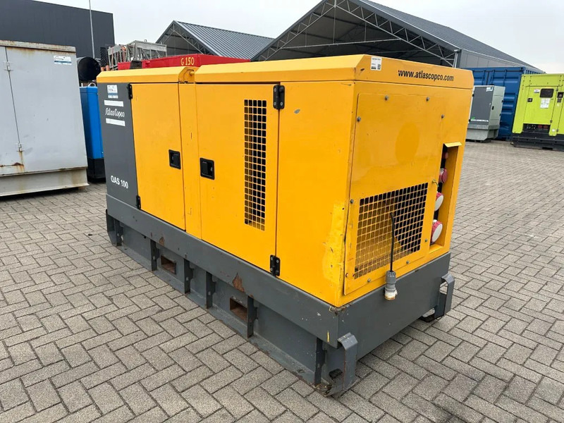 Generator set Atlas-Copco QAS 100 Perkins Leroy Somer 100 kVA Silent Rental generatorset: picture 10 Generator set Atlas-Copco QAS 100 Perkins Leroy Somer 100 kVA Silent Rental generatorset: picture 10