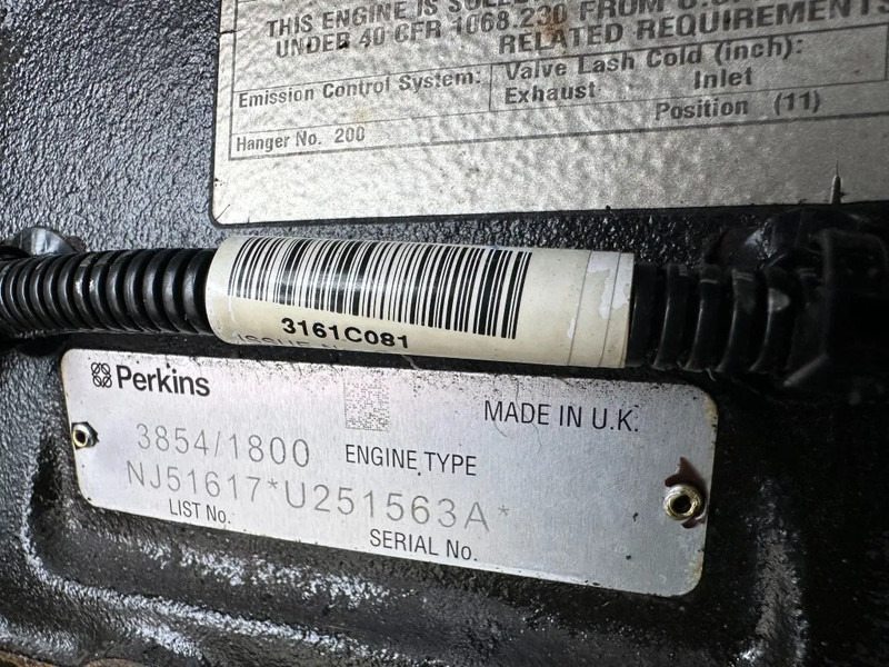 Generator set Atlas-Copco QAS 100 Perkins Leroy Somer 100 kVA Silent Rental generatorset: picture 11 Generator set Atlas-Copco QAS 100 Perkins Leroy Somer 100 kVA Silent Rental generatorset: picture 11