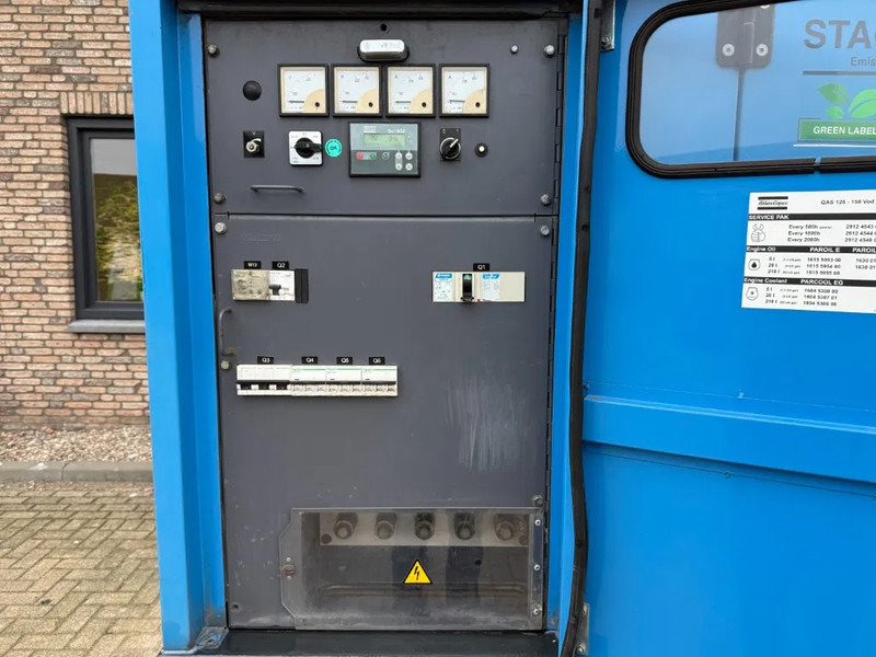 Atlas-Copco QAS 150 Volvo Leroy Somer 165 kVA Silent Rental generatorset XXL tank - Generator set: picture 2 Atlas-Copco QAS 150 Volvo Leroy Somer 165 kVA Silent Rental generatorset XXL tank - Generator set: picture 2