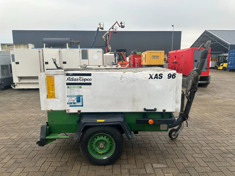 Atlas-Copco XAS 96 DD EU Deutz 5.3 m3 / min 35 kW 7 Bar mobiele Diesel Compressor aanhanger - Air compressor: picture 1 Atlas-Copco XAS 96 DD EU Deutz 5.3 m3 / min 35 kW 7 Bar mobiele Diesel Compressor aanhanger - Air compressor: picture 1