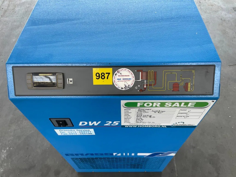 Grassair DW 25 luchtdroger 4.100 L/min. 14 Bar - Air compressor: picture 5 Grassair DW 25 luchtdroger 4.100 L/min. 14 Bar - Air compressor: picture 5