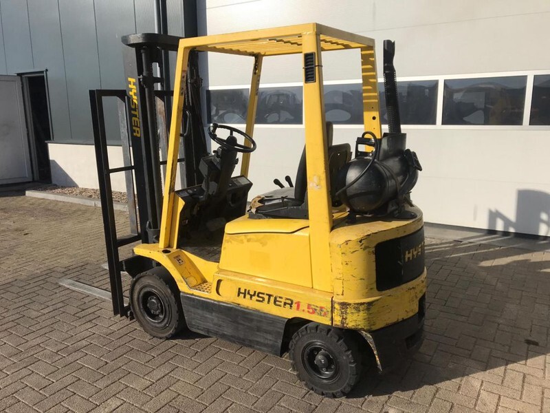 Hyster 1.5 ton Duplex Doorkijkmast Sideshift LPG heftruck - LPG forklift: picture 3 Hyster 1.5 ton Duplex Doorkijkmast Sideshift LPG heftruck - LPG forklift: picture 3