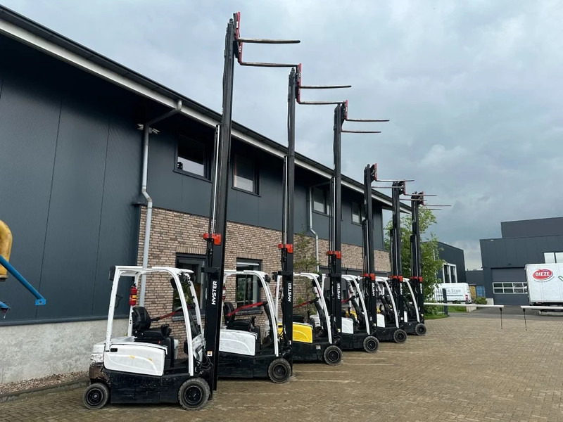 Electric forklift Hyster J1.8XN MWB 1.8 ton Triplex Freelift Sideshift Positioner Elektra Heftruck Accu 2023: picture 7