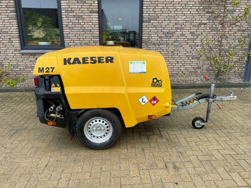Kaeser M27 Kubota 2,7 m3 / min 7 Bar 18 kW Mobiele Silent Diesel Compressor - Air compressor: picture 1 Kaeser M27 Kubota 2,7 m3 / min 7 Bar 18 kW Mobiele Silent Diesel Compressor - Air compressor: picture 1