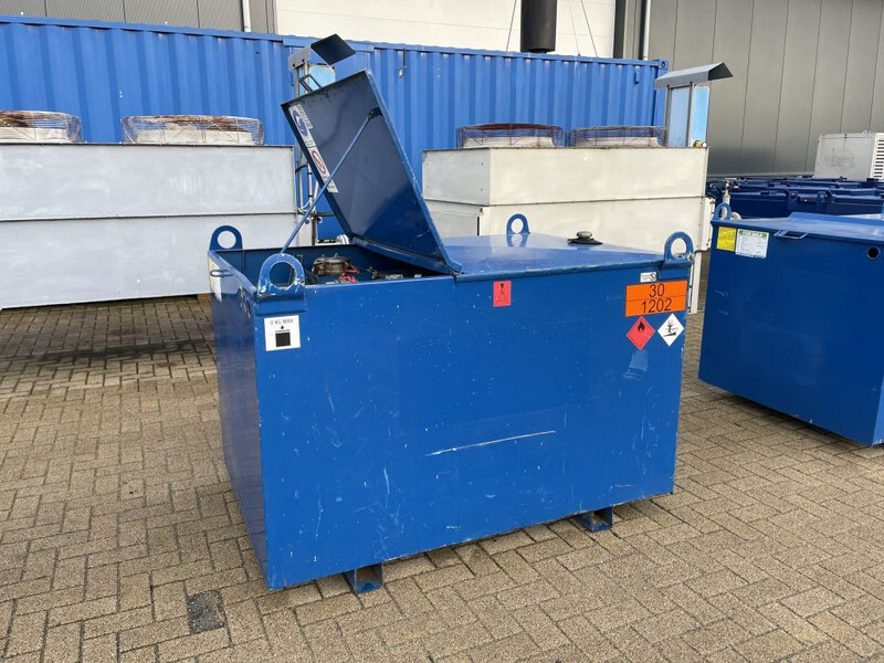 Storage tank Kiwa IBC 1000 liter Kiwa IBC Dieseltank met keuring: picture 12