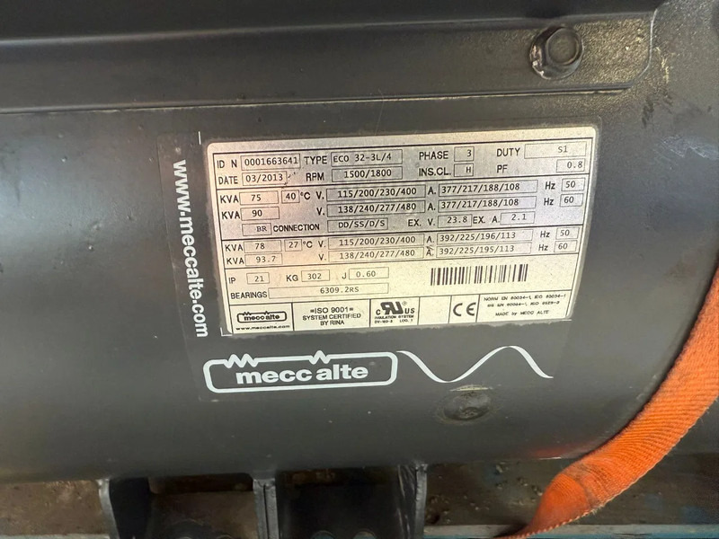 MECC ALTE SPA ECO 32-3L/4 Generatordeel 78 kVA Alternator - Generator set: picture 3 MECC ALTE SPA ECO 32-3L/4 Generatordeel 78 kVA Alternator - Generator set: picture 3