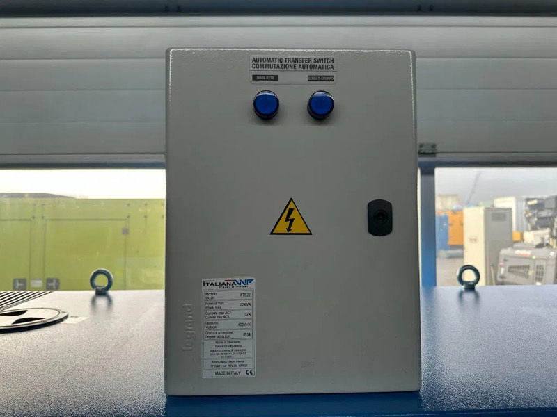New Generator set Perkins Leroy Somer 22 kVA Silent noodstroom systeem  generatorset NSA ATS New !: picture 7
