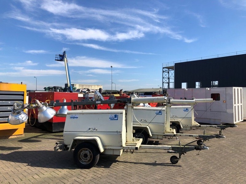 Terex Kubota Leroy Somer 7 kVA lichtmast aggregaat light tower - Lighting tower: picture 2 Terex Kubota Leroy Somer 7 kVA lichtmast aggregaat light tower - Lighting tower: picture 2