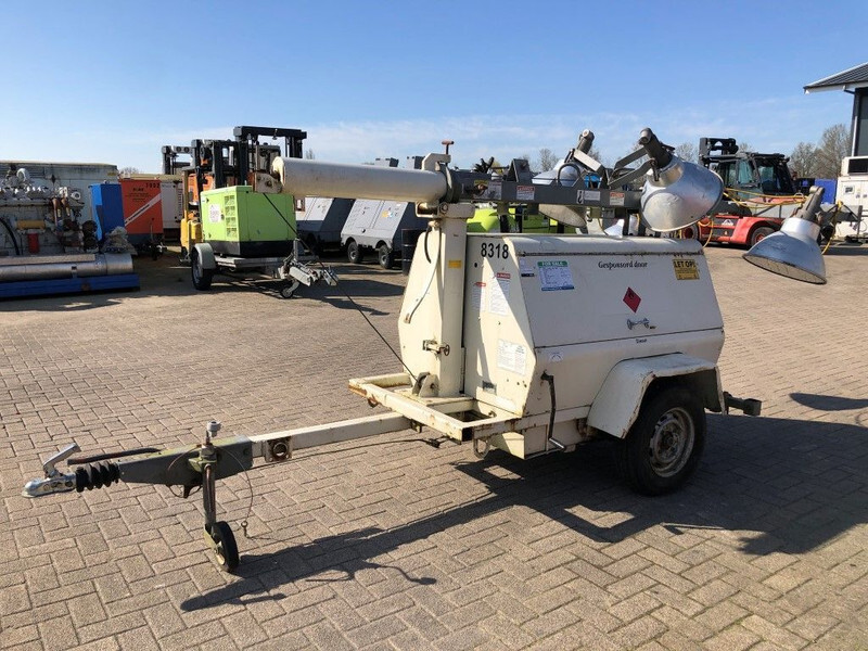 Terex Kubota Leroy Somer 7 kVA lichtmast aggregaat light tower - Lighting tower: picture 2 Terex Kubota Leroy Somer 7 kVA lichtmast aggregaat light tower - Lighting tower: picture 2