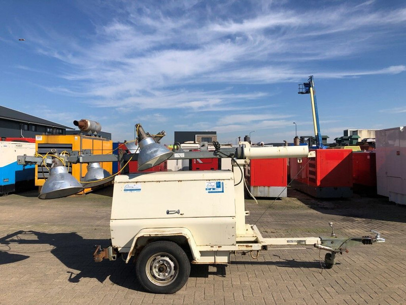 Terex Kubota Leroy Somer 7 kVA lichtmast aggregaat light tower - Lighting tower: picture 1 Terex Kubota Leroy Somer 7 kVA lichtmast aggregaat light tower - Lighting tower: picture 1