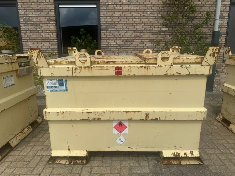 Tolsma Kiwa IBC 1150 liter Dieseltank Milieutank - Shipping container: picture 1 Tolsma Kiwa IBC 1150 liter Dieseltank Milieutank - Shipping container: picture 1