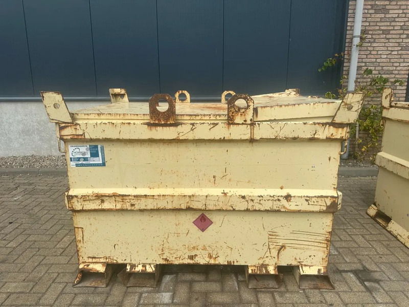 Tolsma Kiwa IBC 1150 liter Dieseltank Milieutank - Shipping container: picture 1 Tolsma Kiwa IBC 1150 liter Dieseltank Milieutank - Shipping container: picture 1