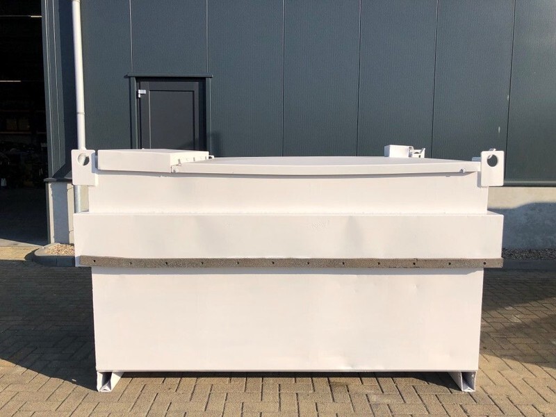Tolsma Kiwa IBC 3000 liter dieseltank met keuring ! - Storage tank: picture 1 Tolsma Kiwa IBC 3000 liter dieseltank met keuring ! - Storage tank: picture 1