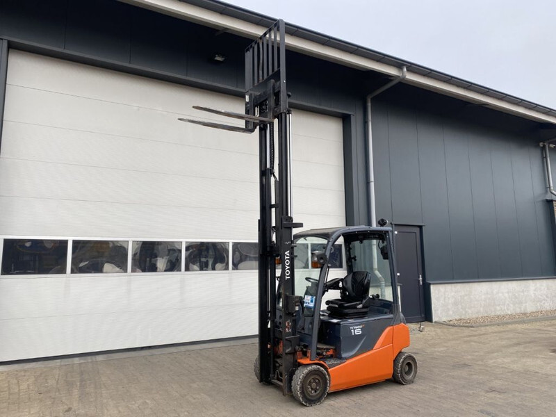 Toyota Traigo 16 Duplex Freelift Sideshift 1.6 ton Elektra Heftruck - Electric forklift: picture 3 Toyota Traigo 16 Duplex Freelift Sideshift 1.6 ton Elektra Heftruck - Electric forklift: picture 3