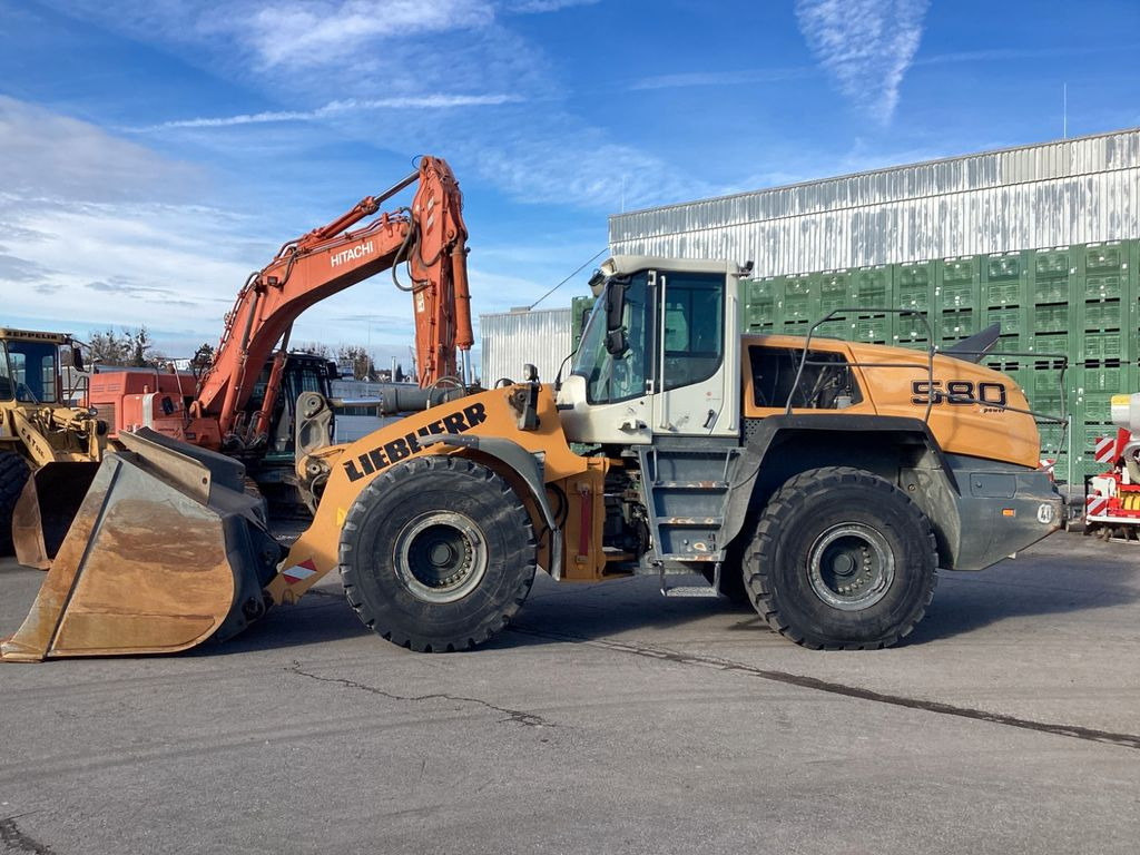 Liebherr L580 Xpower IV Zentralschmierung 5,4 kubik Schau - Wheel loader: picture 2 Liebherr L580 Xpower IV Zentralschmierung 5,4 kubik Schau - Wheel loader: picture 2