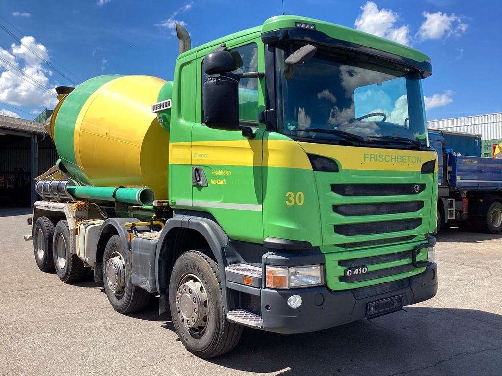 Concrete mixer truck Scania G410 8x4 Liebherr HTM 904 Mischer: picture 7