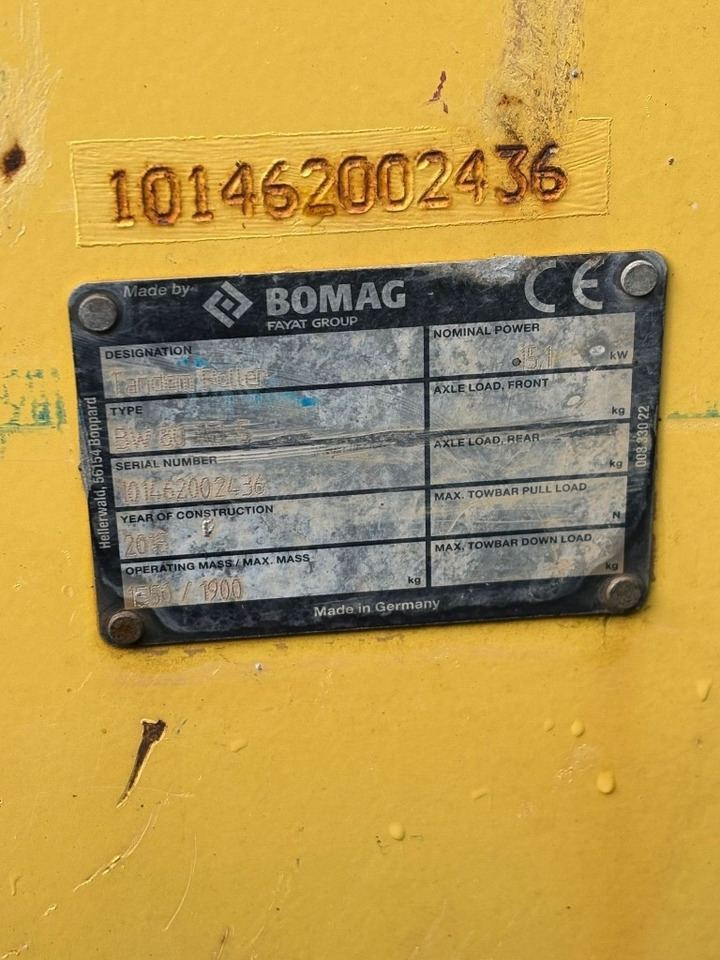 Bomag BW 80 AD-5 - Road roller: picture 4 Bomag BW 80 AD-5 - Road roller: picture 4
