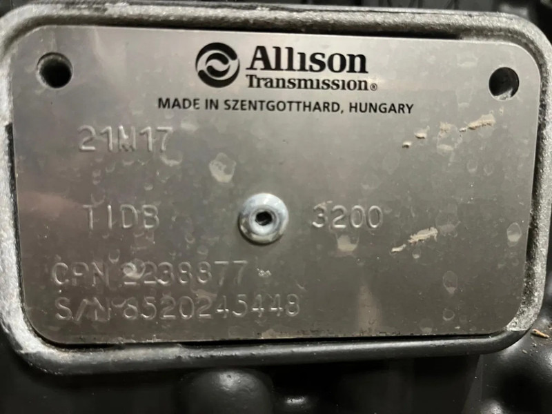 DAF Allison 3200 21M17 - Gearbox: picture 5 DAF Allison 3200 21M17 - Gearbox: picture 5