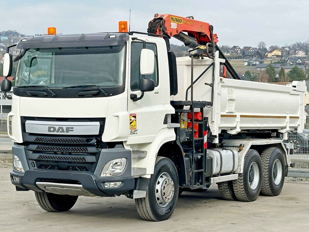 DAF CF 410 * Kipper 4,90 m + PK 16001 - K B * 6x4 - Tipper, Crane truck: picture 5 DAF CF 410 * Kipper 4,90 m + PK 16001 - K B * 6x4 - Tipper, Crane truck: picture 5