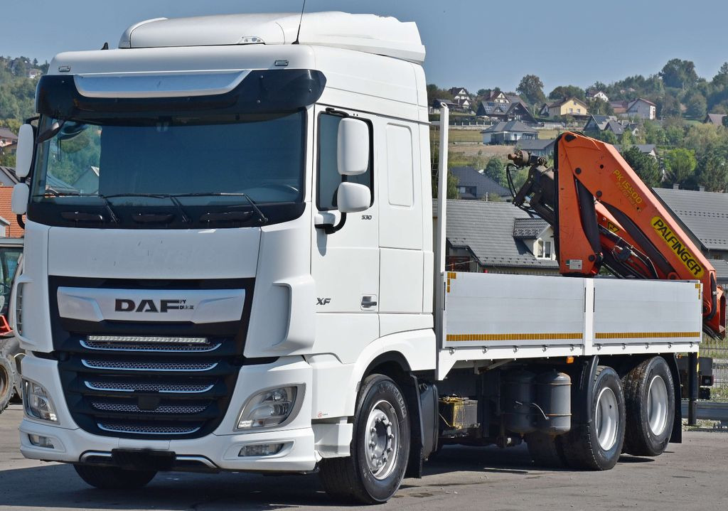 DAF XF 530 Pritsche 6,30 m + PK 15500 * TOPZUSTAND DAF XF 530 Pritsche 6,30 m + PK 15500 * TOPZUSTAND - Crane truck: picture 4 DAF XF 530 Pritsche 6,30 m + PK 15500 * TOPZUSTAND DAF XF 530 Pritsche 6,30 m + PK 15500 * TOPZUSTAND - Crane truck: picture 4