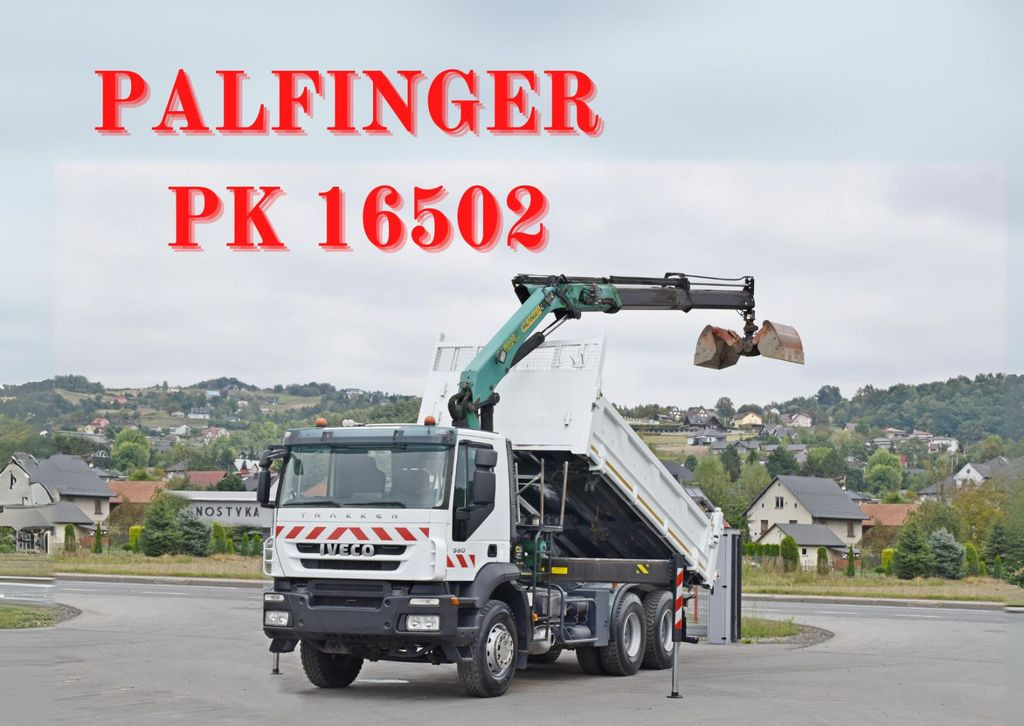 Iveco TRAKKER 360 * Kipper 5,20m* PK 16502 / FUNK*6x4 - Tipper, Crane truck: picture 1 Iveco TRAKKER 360 * Kipper 5,20m* PK 16502 / FUNK*6x4 - Tipper, Crane truck: picture 1