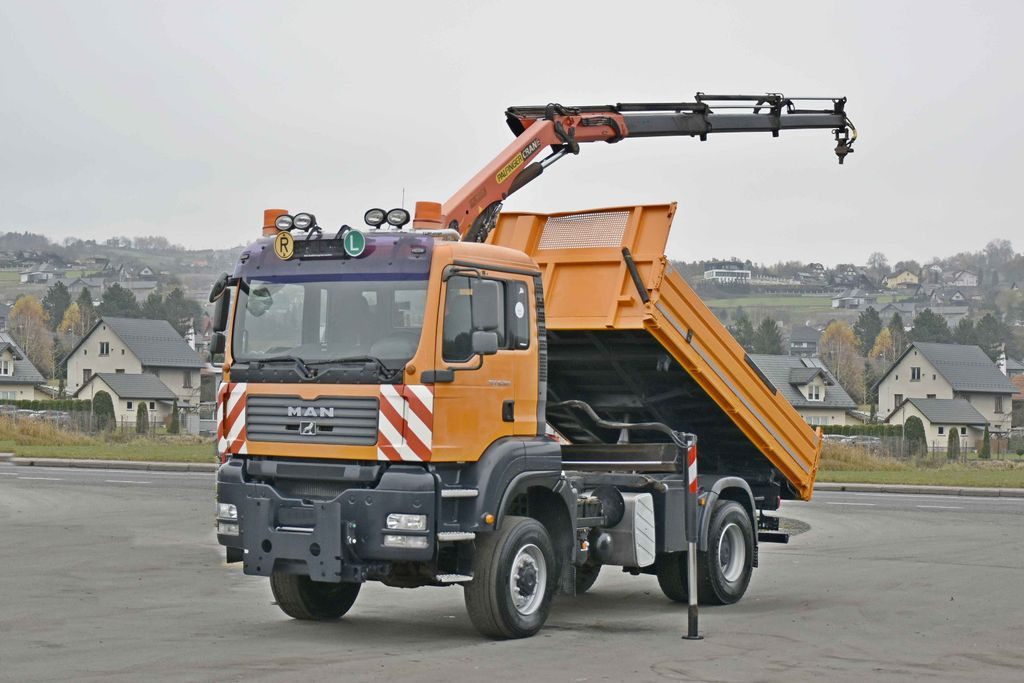 MAN TGA 18.360 * PK 10501 + FUNK *4x4 MAN TGA 18.360 * PK 10501 + FUNK *4x4 - Tipper, Crane truck: picture 2 MAN TGA 18.360 * PK 10501 + FUNK *4x4 MAN TGA 18.360 * PK 10501 + FUNK *4x4 - Tipper, Crane truck: picture 2