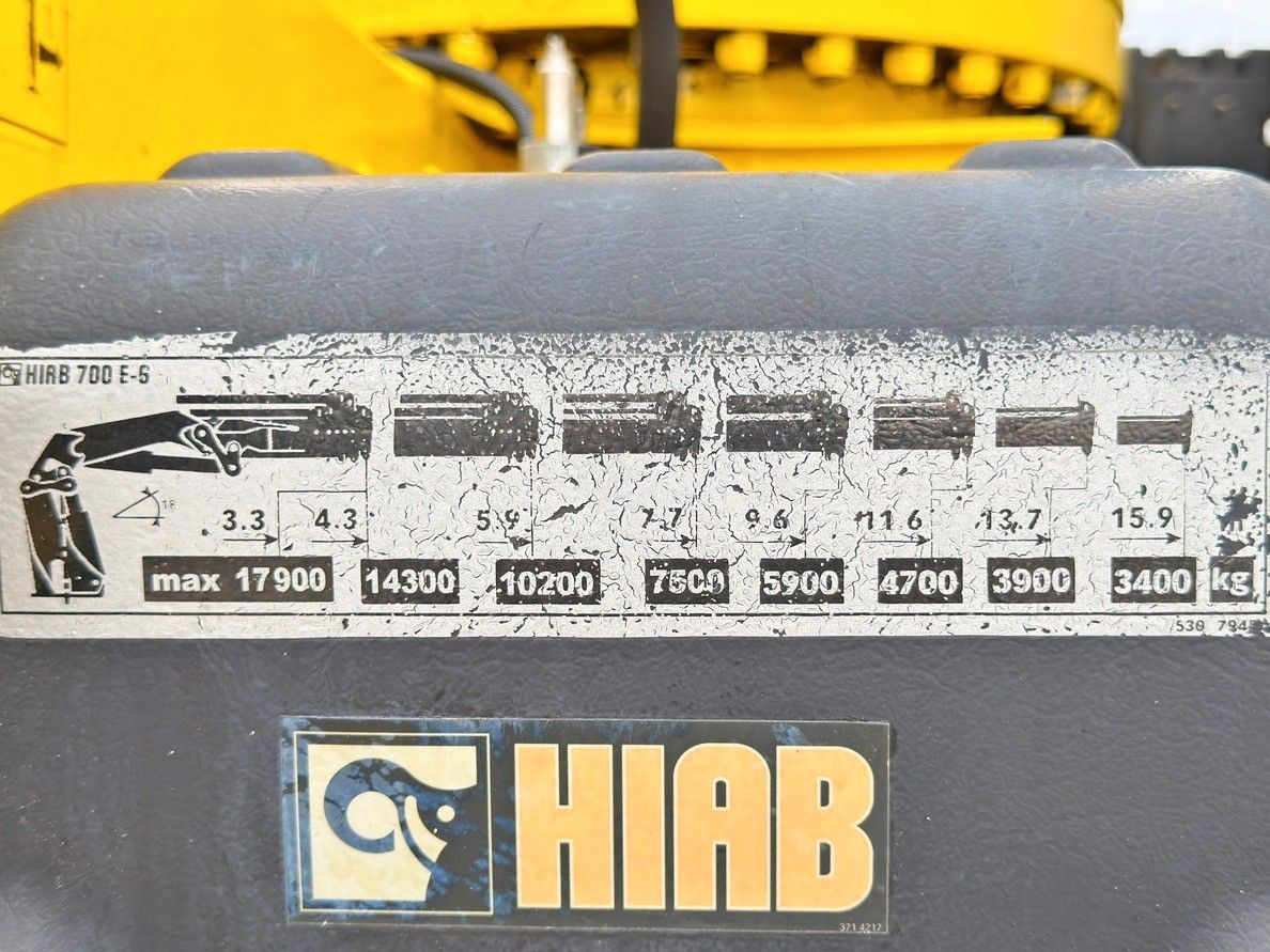 Crane truck MAN TGA 35.430 * HIAB 700 E - 6 + FUNK* TOPZUSTAND: picture 8 Crane truck MAN TGA 35.430 * HIAB 700 E - 6 + FUNK* TOPZUSTAND: picture 8