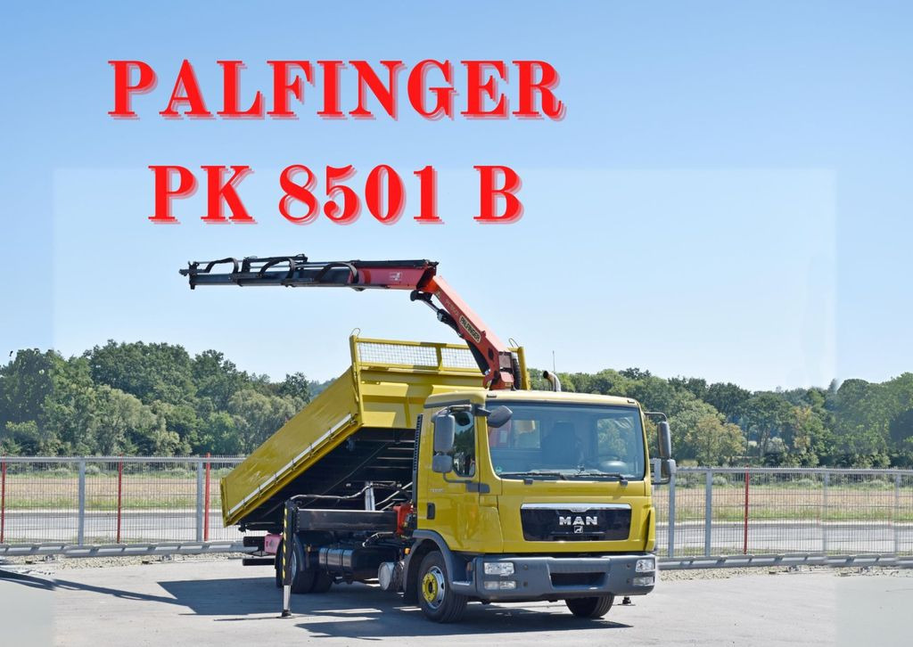 MAN TGL 12.220 Kipper 5,05 m + PK 8501 B *TOPZUSTAND MAN TGL 12.220 Kipper 5,05 m + PK 8501 B *TOPZUSTAND - Tipper, Crane truck: picture 1 MAN TGL 12.220 Kipper 5,05 m + PK 8501 B *TOPZUSTAND MAN TGL 12.220 Kipper 5,05 m + PK 8501 B *TOPZUSTAND - Tipper, Crane truck: picture 1