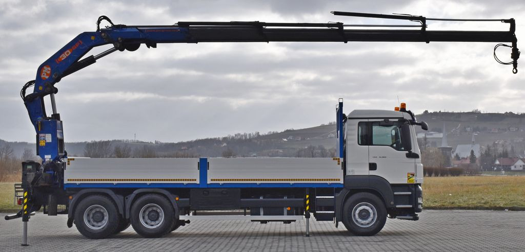 MAN TGS 26.360*PRITSCHE 6,60m * PM 30 SP / FUNK *6x4 - Crane truck: picture 5 MAN TGS 26.360*PRITSCHE 6,60m * PM 30 SP / FUNK *6x4 - Crane truck: picture 5