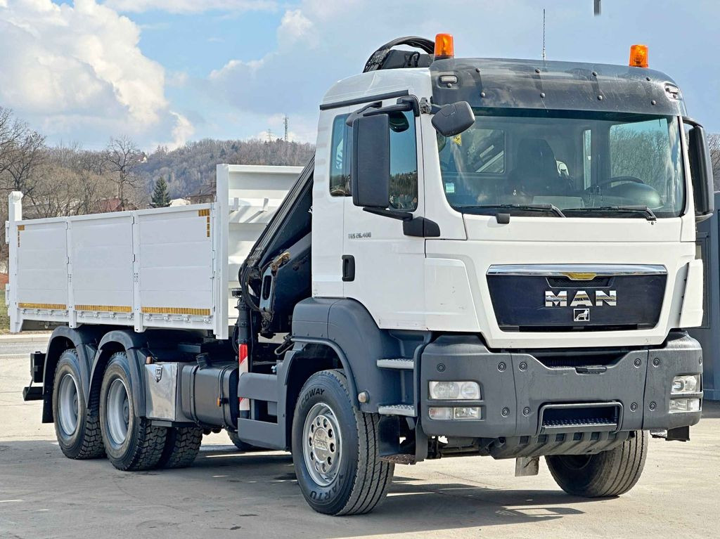 MAN TGS 26.400 * HIAB 166 ES - 3 HIPRO + FUNK * 6x4 MAN TGS 26.400 * HIAB 166 ES - 3 HIPRO + FUNK * 6x4 - Crane truck, Tipper: picture 3 MAN TGS 26.400 * HIAB 166 ES - 3 HIPRO + FUNK * 6x4 MAN TGS 26.400 * HIAB 166 ES - 3 HIPRO + FUNK * 6x4 - Crane truck, Tipper: picture 3