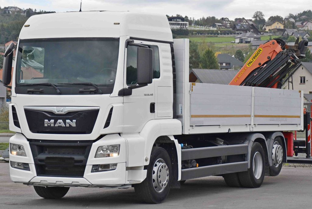 MAN TGS 26.440 * PRITSCHE 6,90 m + PK 16001 - K MAN TGS 26.440 * PRITSCHE 6,90 m + PK 16001 - K - Crane truck, Dropside/ Flatbed truck: picture 4 MAN TGS 26.440 * PRITSCHE 6,90 m + PK 16001 - K MAN TGS 26.440 * PRITSCHE 6,90 m + PK 16001 - K - Crane truck, Dropside/ Flatbed truck: picture 4