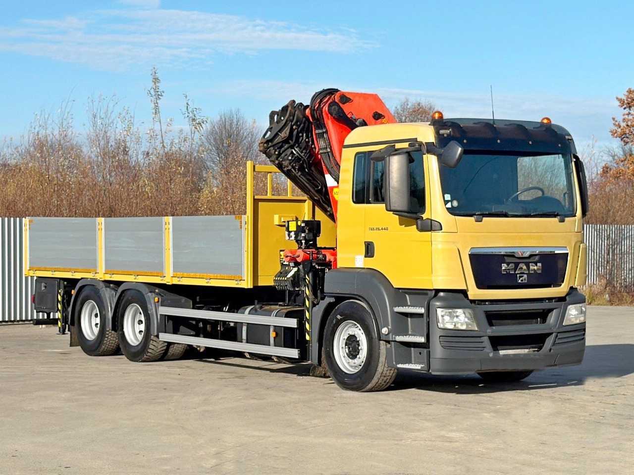 MAN TGS 28.440 Pritsche 6,55* PALFINGER PK 4502 - Crane truck: picture 3 MAN TGS 28.440 Pritsche 6,55* PALFINGER PK 4502 - Crane truck: picture 3