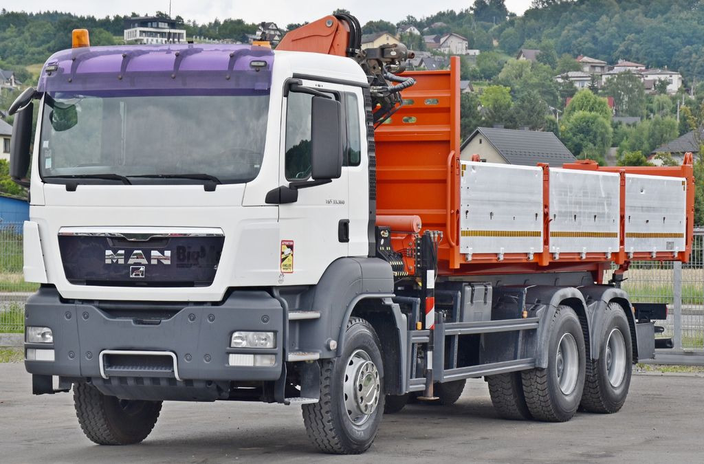 MAN TGS 33.360*KIPPER 6,40m *PK 15500 * 6x4 - Crane truck, Tipper: picture 4 MAN TGS 33.360*KIPPER 6,40m *PK 15500 * 6x4 - Crane truck, Tipper: picture 4