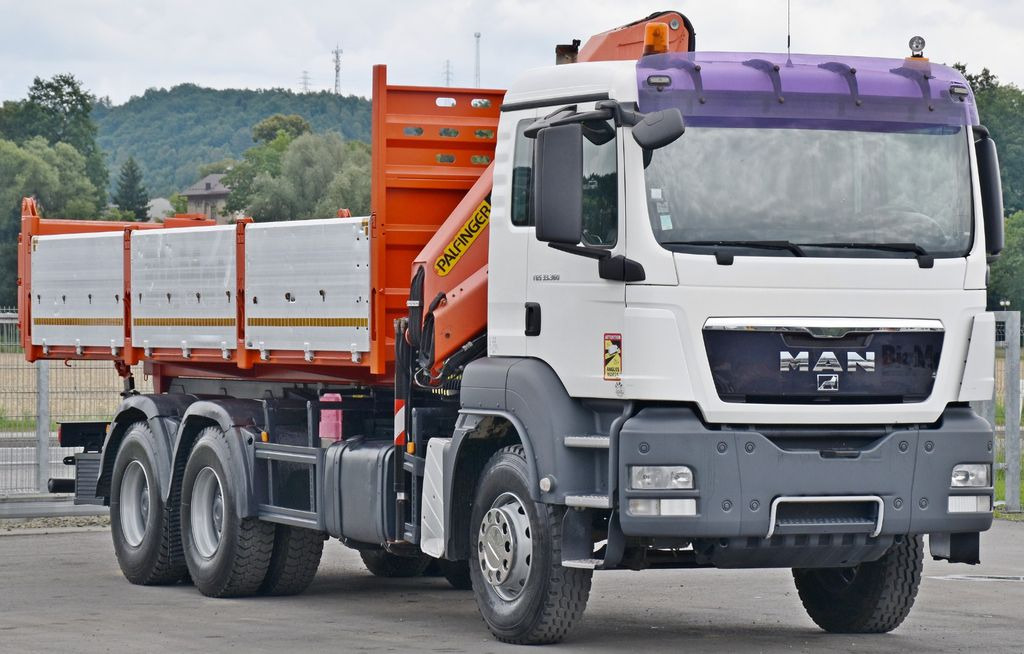 MAN TGS 33.360*KIPPER 6,40m *PK 15500 * 6x4 - Crane truck, Tipper: picture 3 MAN TGS 33.360*KIPPER 6,40m *PK 15500 * 6x4 - Crane truck, Tipper: picture 3