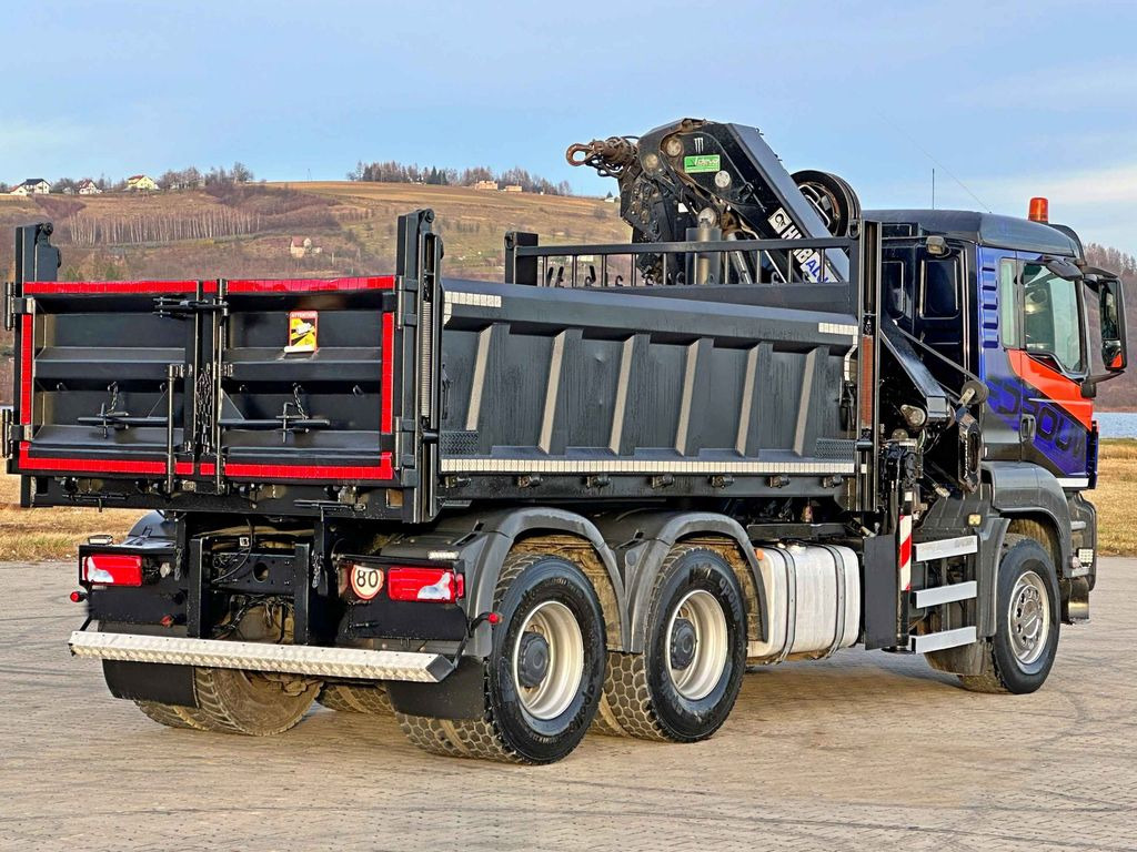 Tipper, Crane truck MAN TGS 33.480 * HIAB 288 EP - 4 HIDUO/ FUNK * 6x4: picture 7 Tipper, Crane truck MAN TGS 33.480 * HIAB 288 EP - 4 HIDUO/ FUNK * 6x4: picture 7