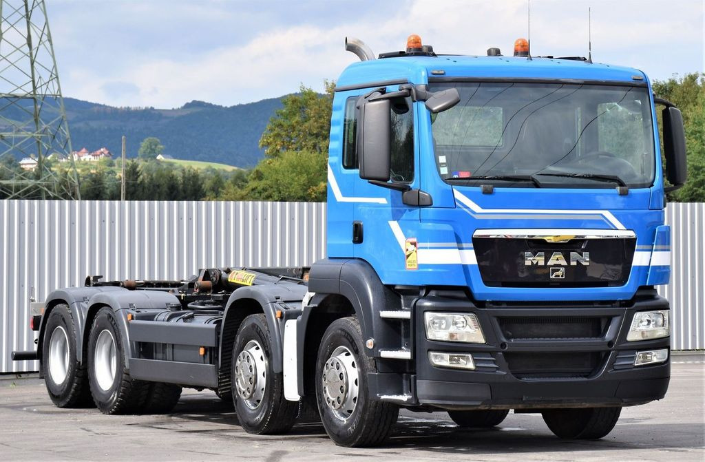 MAN TGS 35.400 Abrollkipper *8x4* Top Zustand! - Hook lift truck: picture 3 MAN TGS 35.400 Abrollkipper *8x4* Top Zustand! - Hook lift truck: picture 3