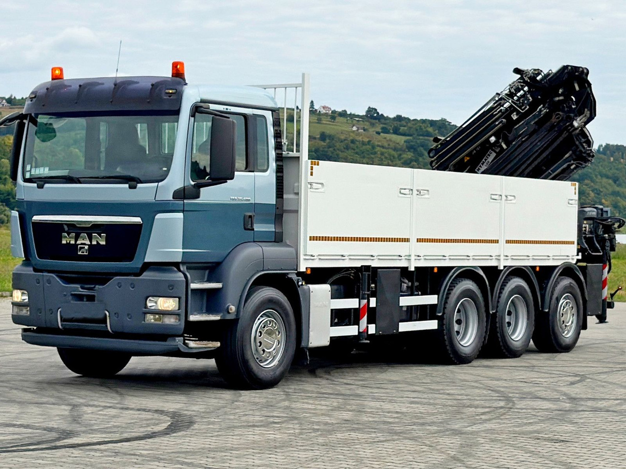 MAN TGS 35.480*HIAB 377 E-5 HIPRO+JIB 70X-3FUNK /8x4 - Crane truck: picture 3 MAN TGS 35.480*HIAB 377 E-5 HIPRO+JIB 70X-3FUNK /8x4 - Crane truck: picture 3