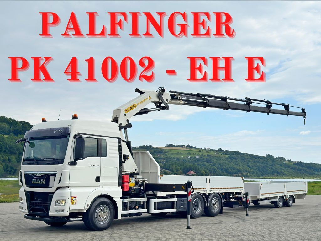 MAN TGX 26.440 * PK 41002-EH E + FUNK + Anhänger*TOP - Crane truck: picture 1 MAN TGX 26.440 * PK 41002-EH E + FUNK + Anhänger*TOP - Crane truck: picture 1