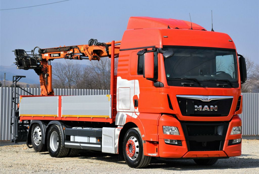 MAN TGX 26.440 Pritsche 6,60 m*TEREX 135.2-A11 - Crane truck: picture 3 MAN TGX 26.440 Pritsche 6,60 m*TEREX 135.2-A11 - Crane truck: picture 3