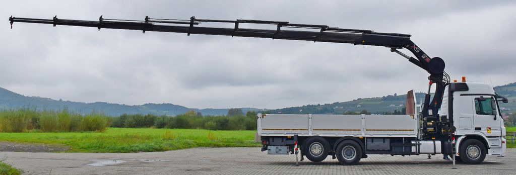 Mercedes-Benz ACTROS 2544 * HIAB 377 E - 8 HIPRO + FUNK* TOP - Crane truck, Dropside/ Flatbed truck: picture 5 Mercedes-Benz ACTROS 2544 * HIAB 377 E - 8 HIPRO + FUNK* TOP - Crane truck, Dropside/ Flatbed truck: picture 5