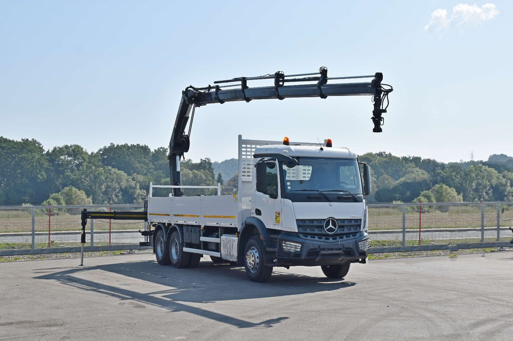 Mercedes-Benz ACTROS 2636 *HIAB X-HIDUO 188 ES-4/FUNK + * 6x4 Mercedes-Benz AROCS 2636 *HIAB X-HIDUO 188 ES-4/FUNK + * 6x4 - Crane truck, Dropside/ Flatbed truck: picture 2 Mercedes-Benz ACTROS 2636 *HIAB X-HIDUO 188 ES-4/FUNK + * 6x4 Mercedes-Benz AROCS 2636 *HIAB X-HIDUO 188 ES-4/FUNK + * 6x4 - Crane truck, Dropside/ Flatbed truck: picture 2