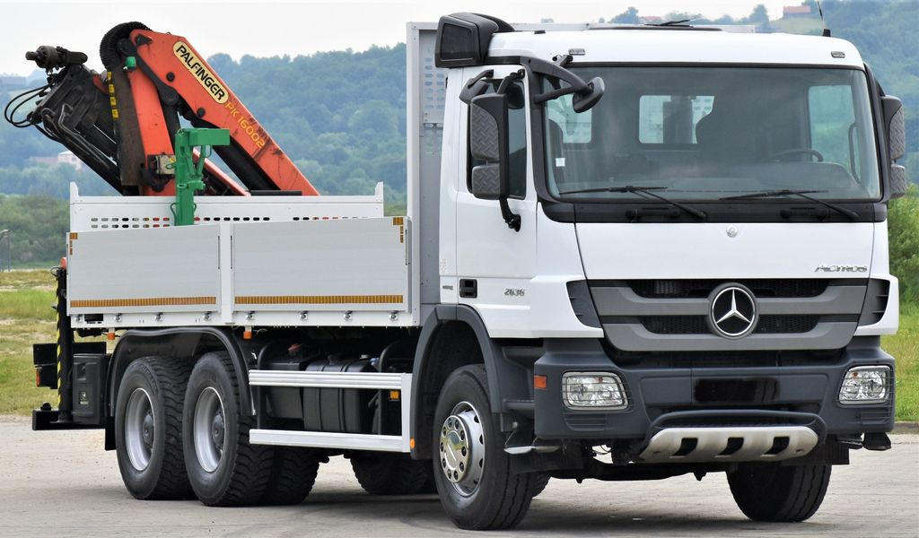 Mercedes-Benz ACTROS 2636 * PK 16002 C + FUNK/6x4 - Crane truck, Dropside/ Flatbed truck: picture 4 Mercedes-Benz ACTROS 2636 * PK 16002 C + FUNK/6x4 - Crane truck, Dropside/ Flatbed truck: picture 4