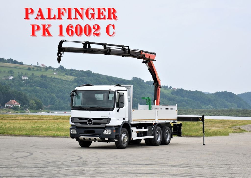 Mercedes-Benz ACTROS 2636 * PK 16002 C + FUNK/6x4 - Crane truck, Dropside/ Flatbed truck: picture 1 Mercedes-Benz ACTROS 2636 * PK 16002 C + FUNK/6x4 - Crane truck, Dropside/ Flatbed truck: picture 1