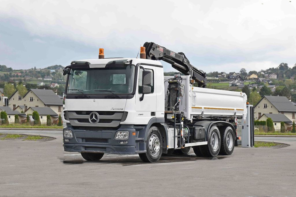 Mercedes-Benz ACTROS 2641 * HIAB 144 B-2 DUO * 6x4 *TOPZUSTAND - Tipper, Crane truck: picture 2 Mercedes-Benz ACTROS 2641 * HIAB 144 B-2 DUO * 6x4 *TOPZUSTAND - Tipper, Crane truck: picture 2