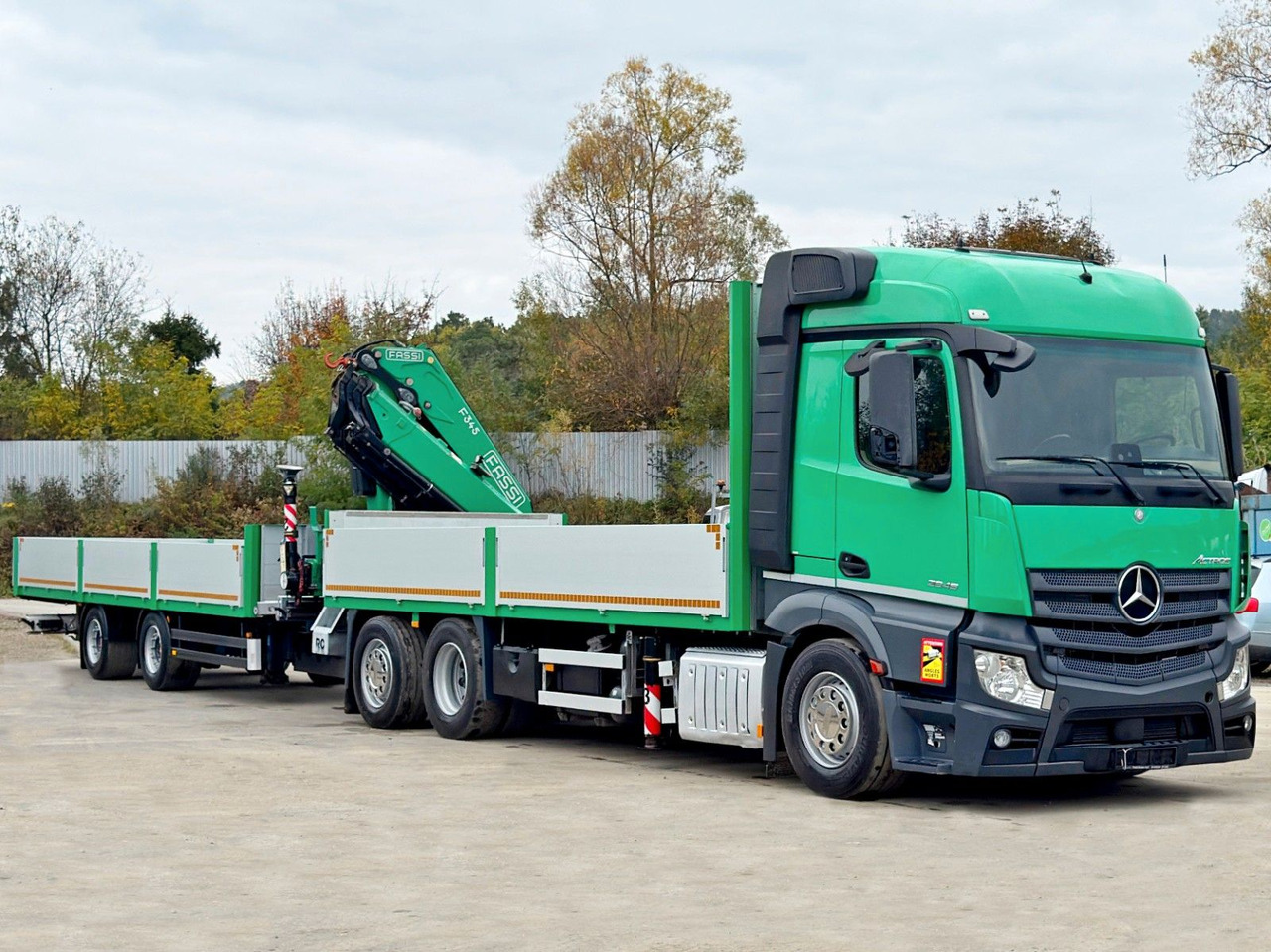 Mercedes-Benz ACTROS 2645* FASSI F345 RA 2.4/FUNK+Anhänger - Crane truck: picture 4 Mercedes-Benz ACTROS 2645* FASSI F345 RA 2.4/FUNK+Anhänger - Crane truck: picture 4