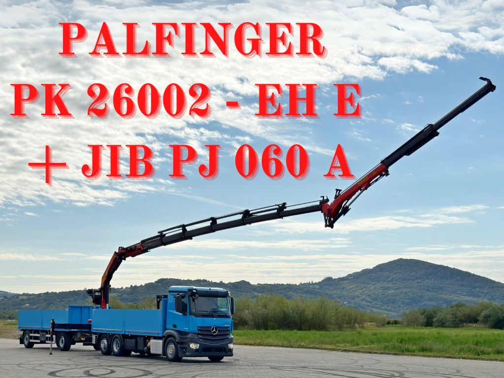 Mercedes-Benz ANTOS 2545*PK 26002-EHE+JIB PJ060A+Anhänger/FUNK - Crane truck: picture 1 Mercedes-Benz ANTOS 2545*PK 26002-EHE+JIB PJ060A+Anhänger/FUNK - Crane truck: picture 1