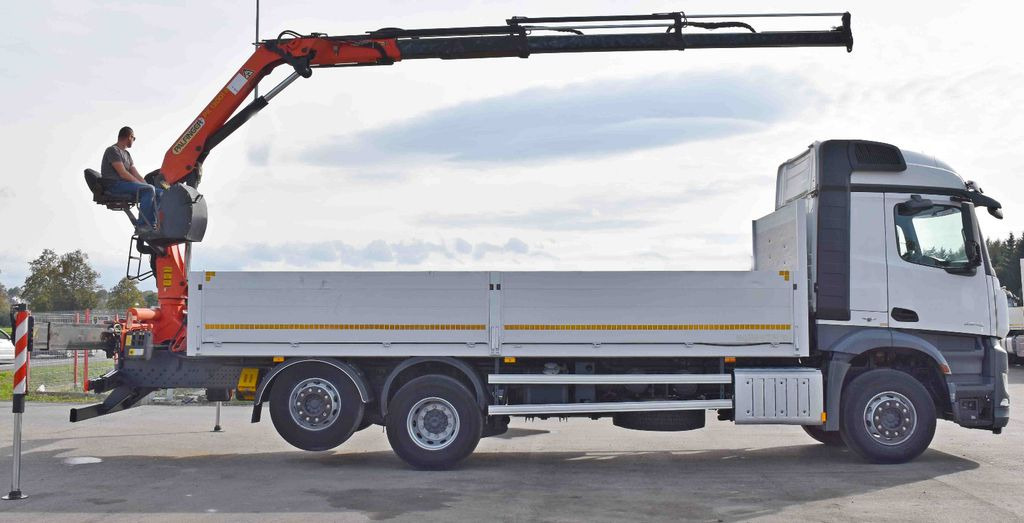 Mercedes-Benz AROCS 2542* PK 13001-K B* TOPZUSTAND - Crane truck, Dropside/ Flatbed truck: picture 5 Mercedes-Benz AROCS 2542* PK 13001-K B* TOPZUSTAND - Crane truck, Dropside/ Flatbed truck: picture 5