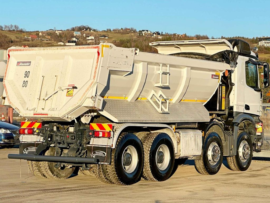 Tipper, Crane truck Mercedes-Benz AROCS 3248 * KIPPER * 8x4 * TOPZUSTAND: picture 6