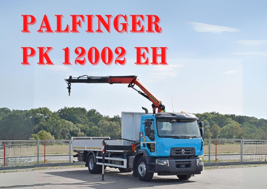 Renault C 320 * PK 12002 EH A + FUNK * TOPZUSTAND - Crane truck, Dropside/ Flatbed truck: picture 1 Renault C 320 * PK 12002 EH A + FUNK * TOPZUSTAND - Crane truck, Dropside/ Flatbed truck: picture 1
